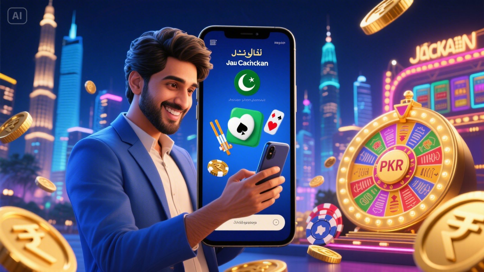 Jackpot 7s CasinoMake your first deposit in PKR today and get 200% extra instantly! Pakistan’s most trusted gaming platform offers secure payments, fast withdrawals, and nonstop entertainment for all users.